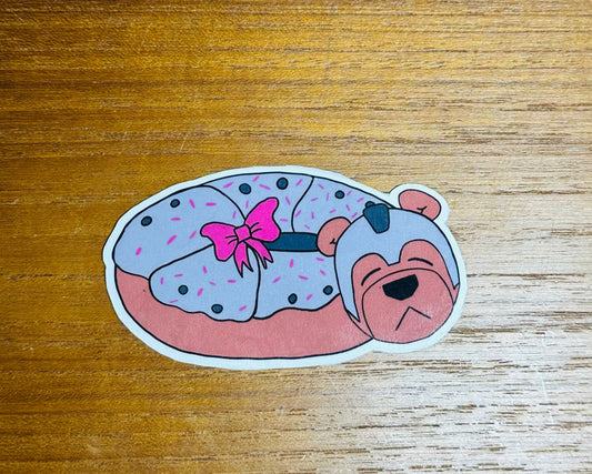 Critter Donut Sticker