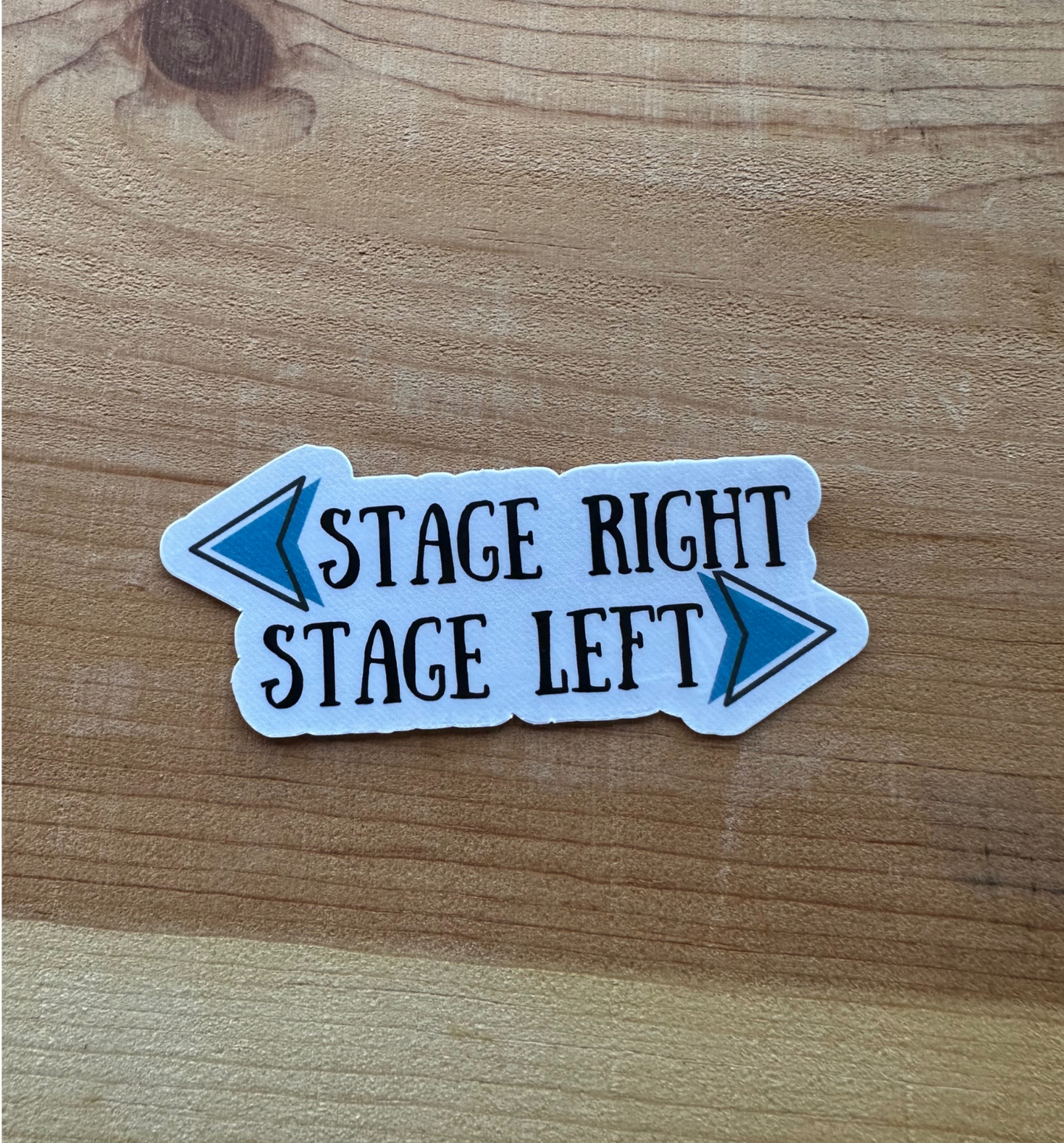 Stage Direction Sticker